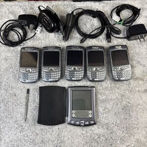 Palm Treo 680 Lot Of 5 No Batteries With Palm m515 Untested For Parts
